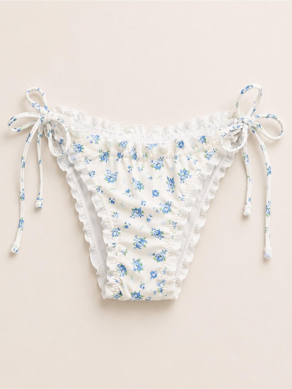 wild fable White Floral Tie-Side Bikini Bottoms